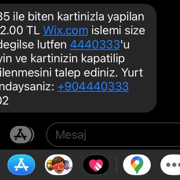 Wix.com İzinsiz Para Çekimi: Hesabımdan 3312 TL Alındı!