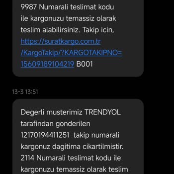 Sürat Kargo Edirne Şubesi'nde Teslimat Sorunu Ve İlgisiz Tavırlar