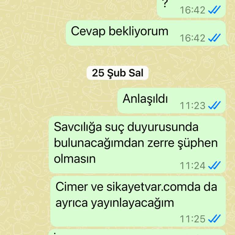 Devlastik.com Üzerinden Alışverişte Yaşanan Olumsuz Deneyim
