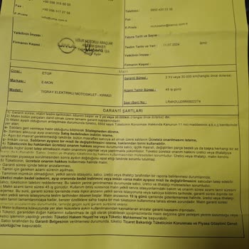 Satış Sonrası Destek Ve Yedek Parça Sorunu