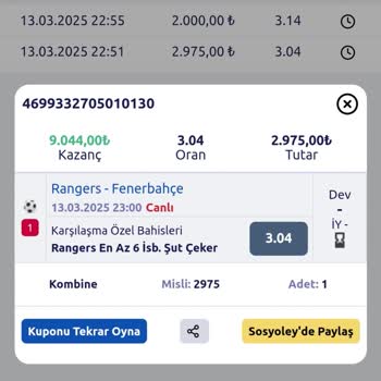 Maç İstatistiklerinde Tutarsızlık