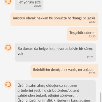 Trendyol'dan Aldığım Sahte Rayban Gözlük Ve Yetersiz Müşteri Hizmeti