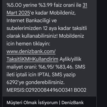 Yanıltıcı Faiz Oranları Ve Mobil Uygulama Kısıtlaması