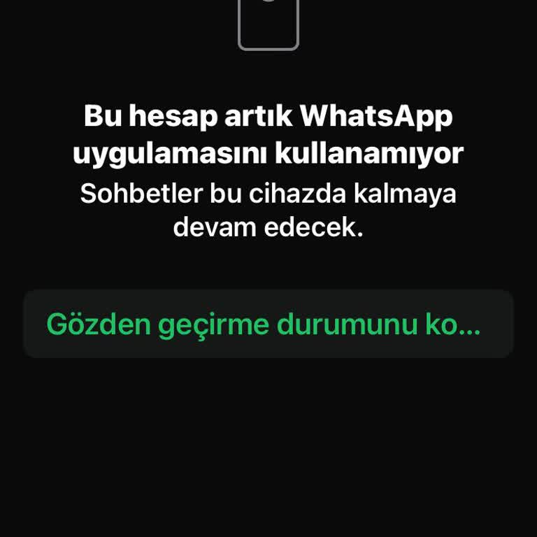 Yanlış Mesajlaşma Nedeniyle WhatsApp Engeli