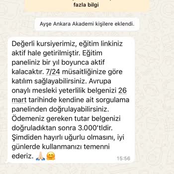 Başkent Akademi'den Gelen Şüpheli Arama Hakkında Acil Yardım Talebi