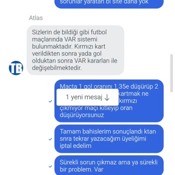 Bahis Sitesinde Kırmızı Kart Manipülasyonu Ve Para Kaybı
