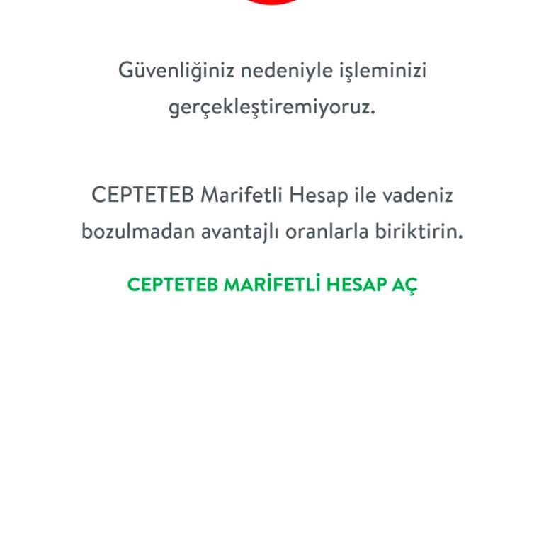 TEB Bankası İle İşlem Sorunları