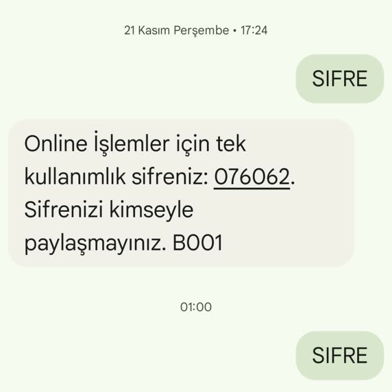Ücretli Mesajla Şifre Gelmiyor, Paramı Geri Verin