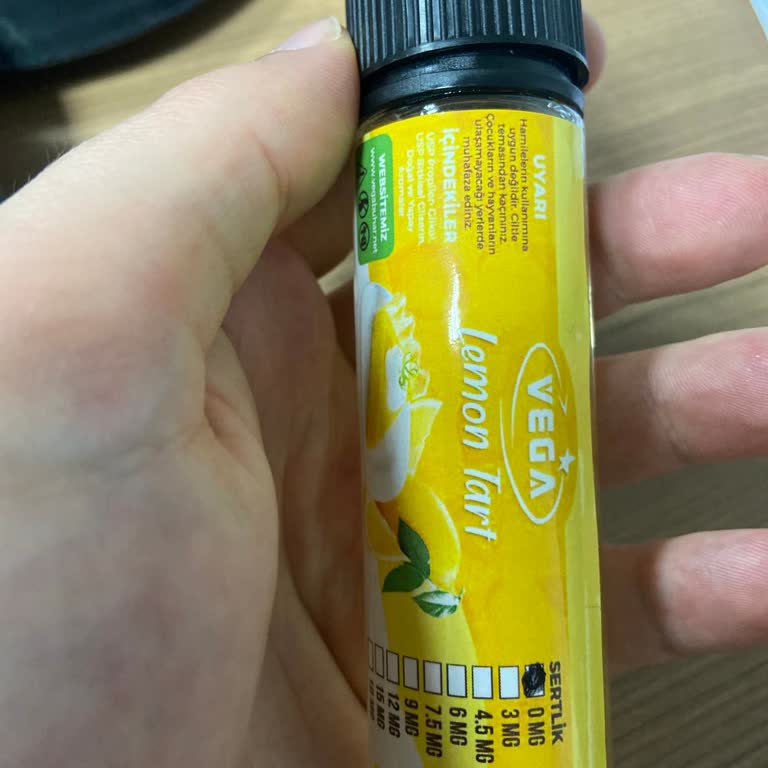 Aroma Tadını Alamadığım Lemon Tart Likiti