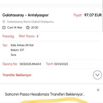 Biletalsat.com Galatasaray Maçı Bilet Sorunu Ve Mağduriyet