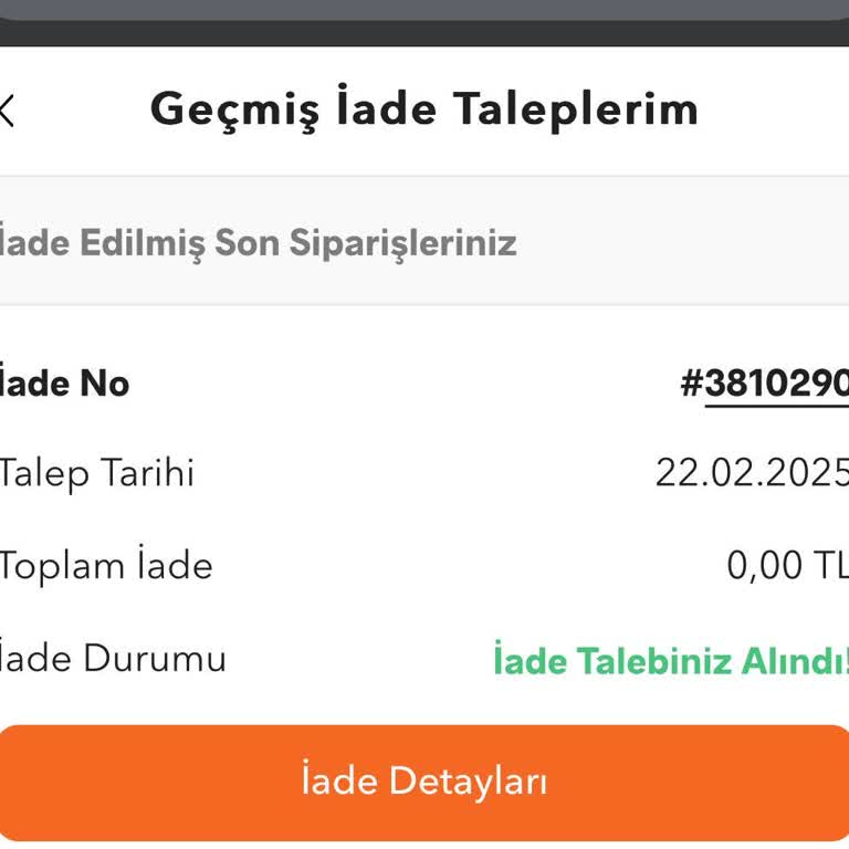 İade Sürecinde Yaşanan Gecikme Ve Yanıltıcı Bilgilendirme Sorunu