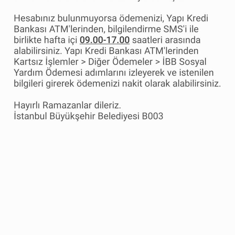 İBB Sosyal Hizmetler Kupon Desteği Hakkında Bilgi Eksikliği