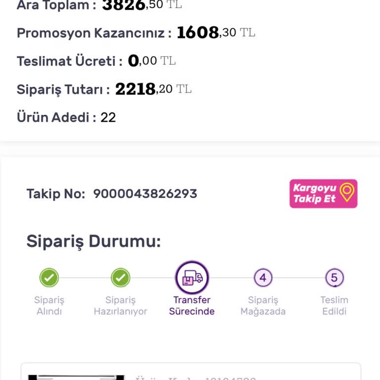 Gratis Online Alışverişte Kargo Takibi Sorunu