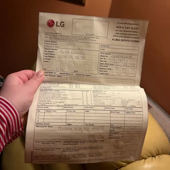 LG Servisinin Dikkatsizliği Ve Müşteri Mağduriyeti
