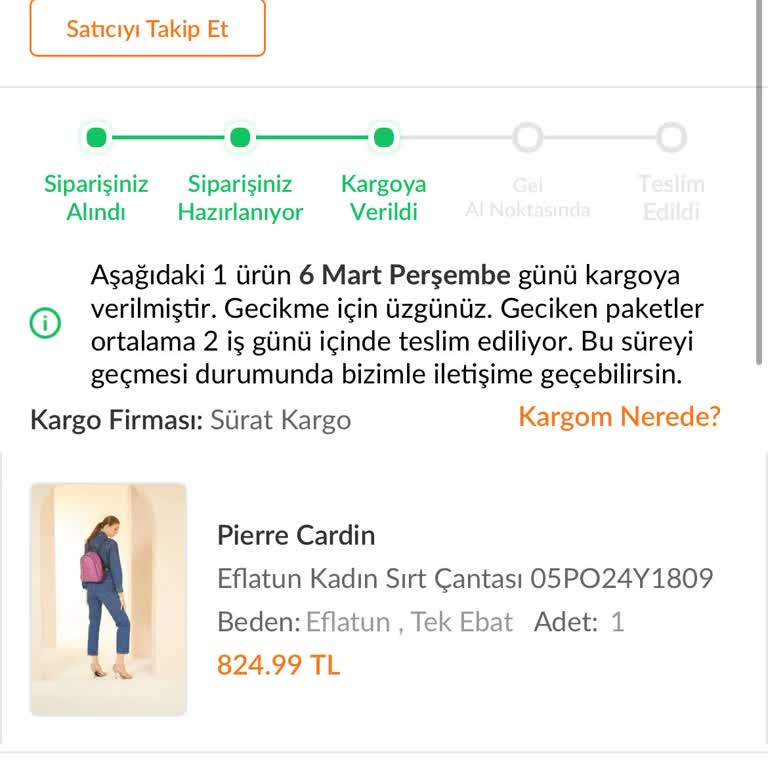 Trendyol Ve Sürat Kargo İş Birliği Mağduriyeti