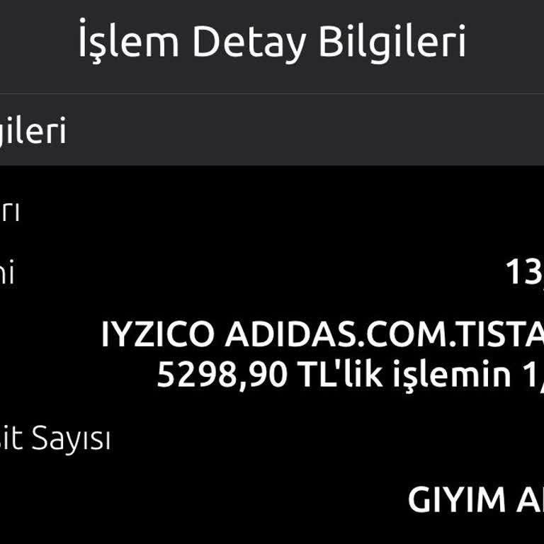 Adidas Sipariş Sorunu Ve İade Talebi Reddedilmesi