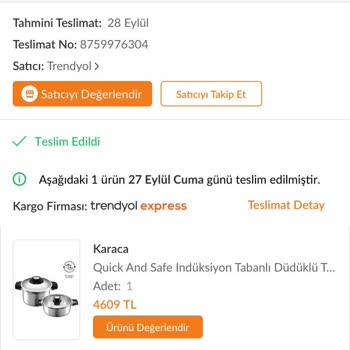 Karaca Züccaciye Düdüklü Tencerenin Tabanı Düştü!