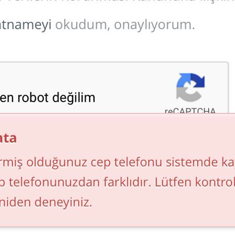 Üyelik Ve Kart İşlemlerinde Yaş Sınırı Sorunu