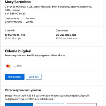 Ücretsiz İptal Hakkı Varken 1000 Euro Talep Ediliyor