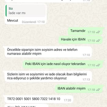 İade Var Dediler, Şimdi İade Almıyorlar