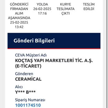 Teslim Edilmeyen Kargo Ve Ulaşılamayan Ordu Şubesi