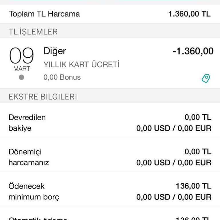 Haksız Kart Aidatı Kesintisi Ve Yasal İade Talebi