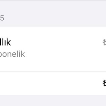 Yanlışlıkla Alınan Abonelik Ücreti İadesi Talebi