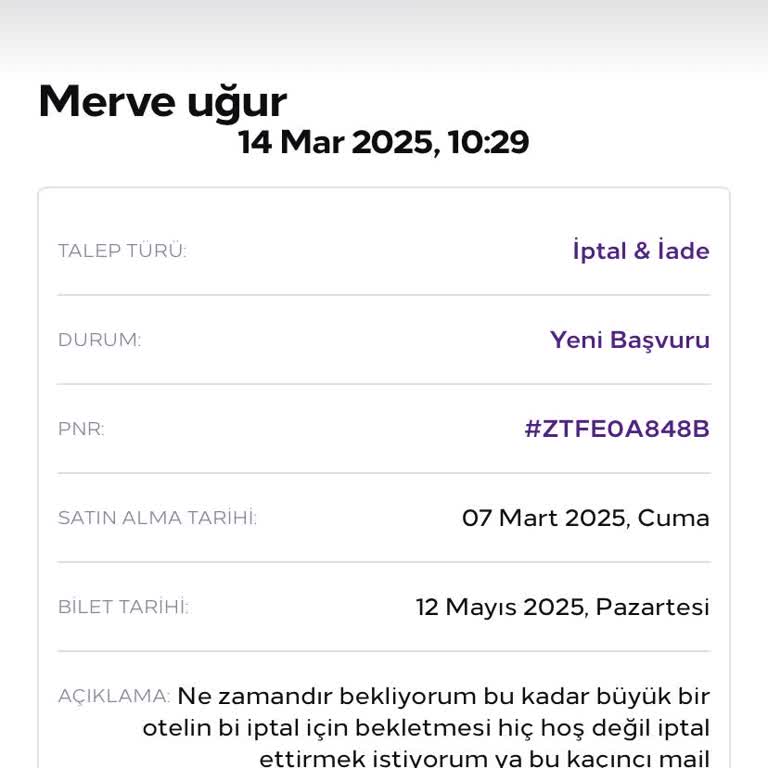 Land Of Legends'ta İptal Sorunu