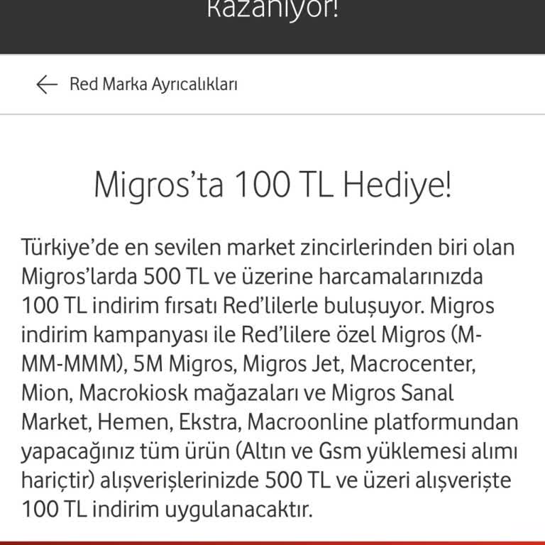 Vodafone Kampanyalarından Faydalanamama Sorunu