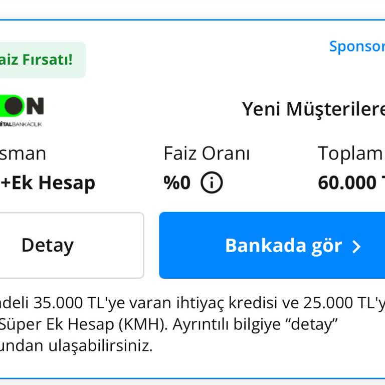 Yanıltıcı Faiz Kampanyası Ve Müşteri Memnuniyetsizliği