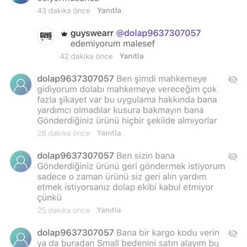 Değişim Talebi Ve Cayma Hakkı Sorunu