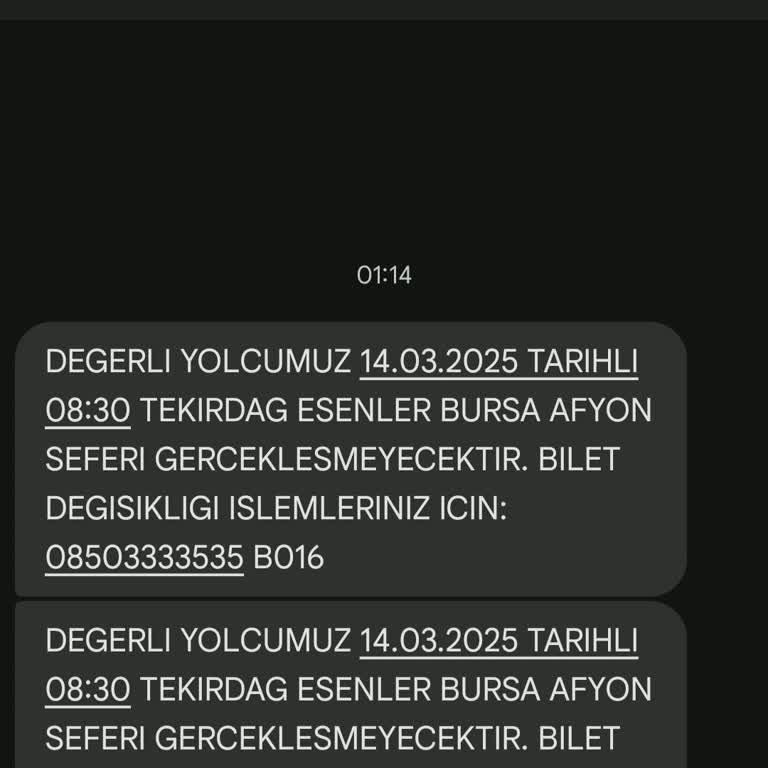 Sefer İptaliyle Mağduriyet Yaşadım