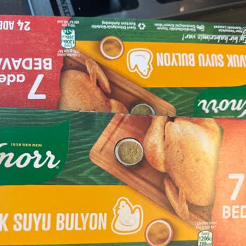 Knorr Tavuk Bulyon Erimiyor Ve Tat Vermiyor