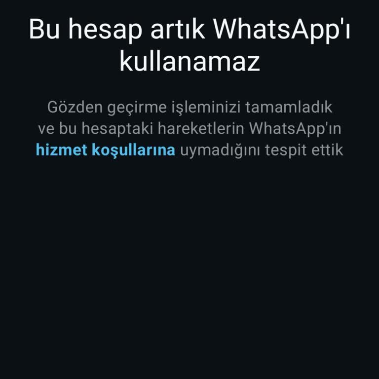 WhatsApp Hesabım Aniden Kapandı: Acil Yardım Talebi