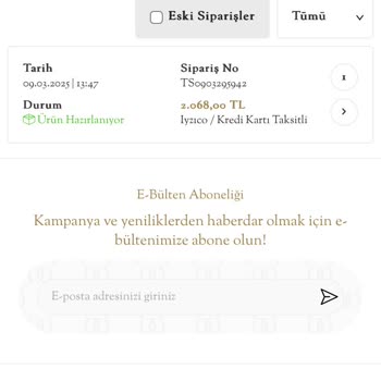 İade Talebi İçin Geri Dönüş Bekleniyor
