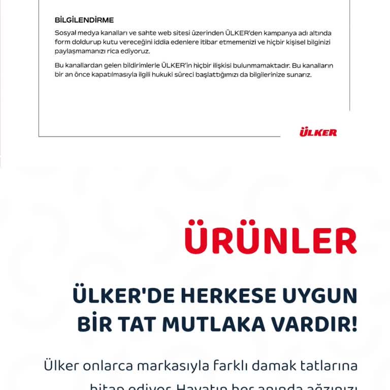 Sahte Ülker Sayfasıyla Bilgi Güvenliği Endişesi
