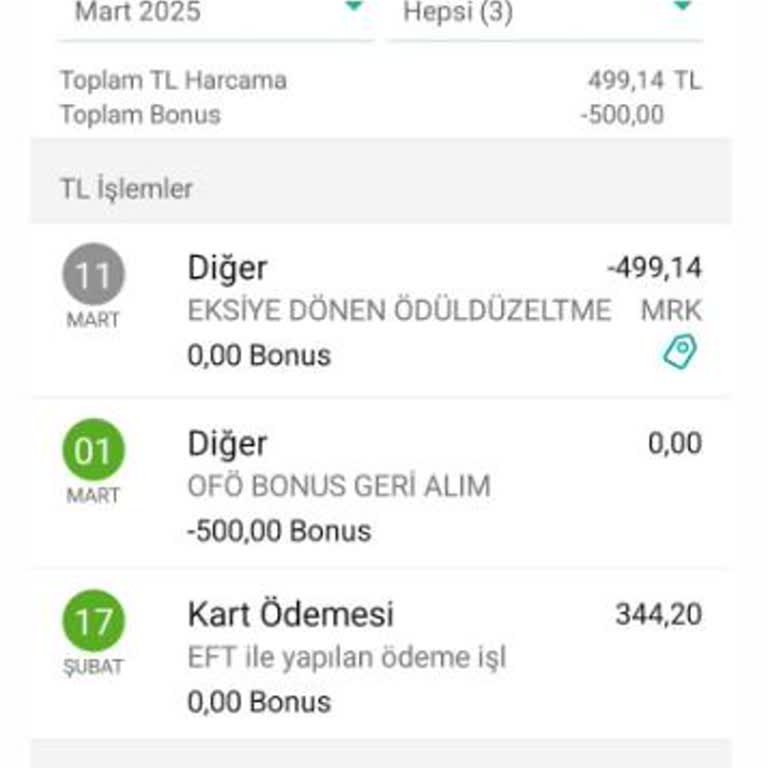 Garanti Bankası'nın Haksız Bonus Geri Alımı