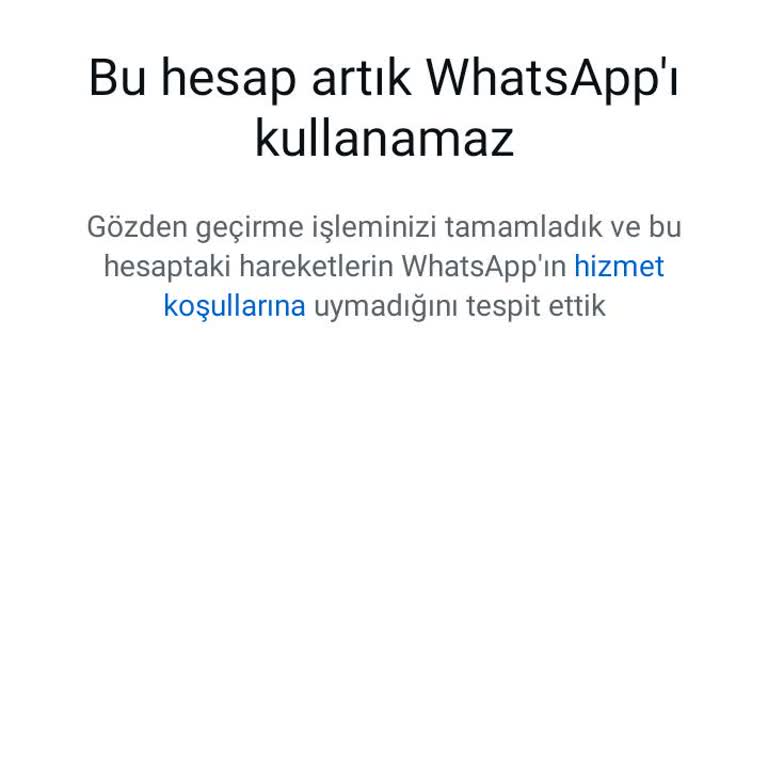 WhatsApp Hesabım Aniden Kapandı: Acil Yardım Bekliyorum