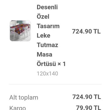 Yanlış Ürün Ve İletişimsizlik: Leke Tutmaz Masa Örtüsü Sorunu