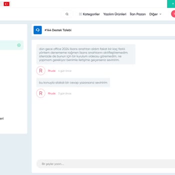 Bloke Olan Lisans Anahtarı Ve Yetersiz Müşteri Desteği