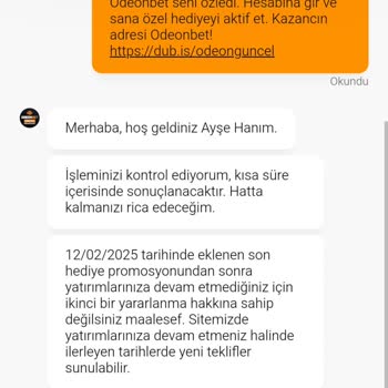 Odeonbet Bonus Yanıltmacası: Hakkımı İstiyorum!