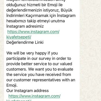 Kıyafet Sepeti Rückerstattung für 5463₺ Kleid nach falscher Farbwahl verweigert