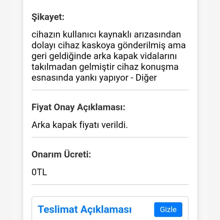 Alcatel Çocuk Saati: Kaskodan Garantiye Sorunlar Bitmiyor