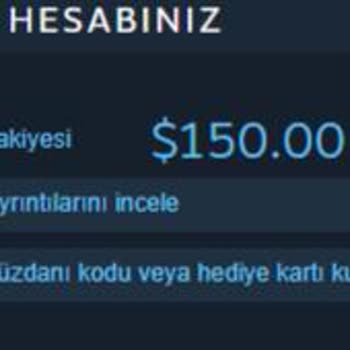 Steam Haberim Olmadan Yapılan İşlem Şoku