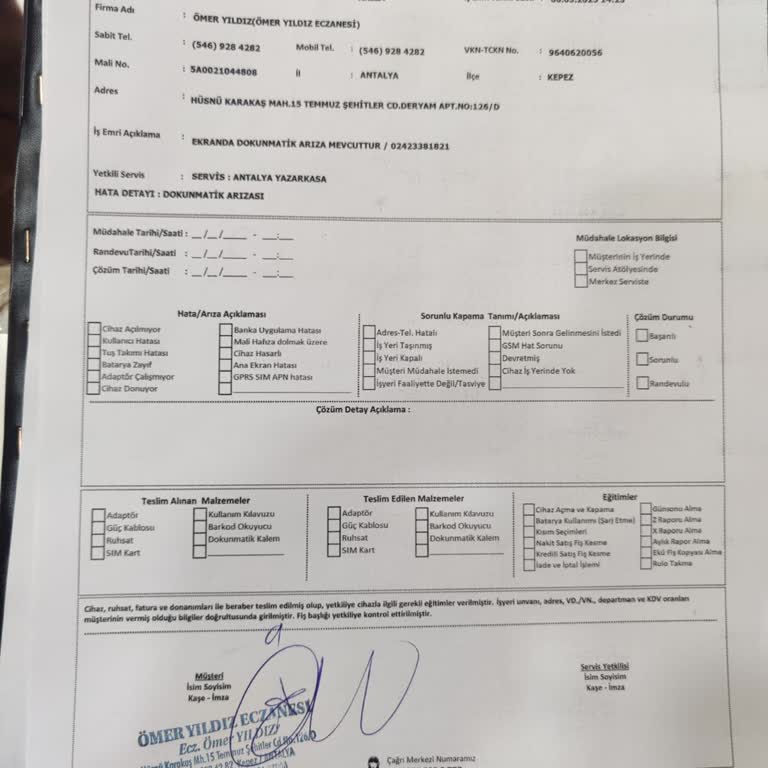 Sürekli Arızalanan Pos Cihazı Mağduriyeti