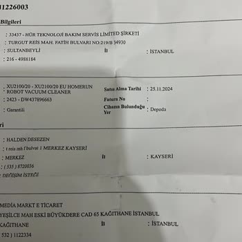 Onarılmış Ürün Sorunu