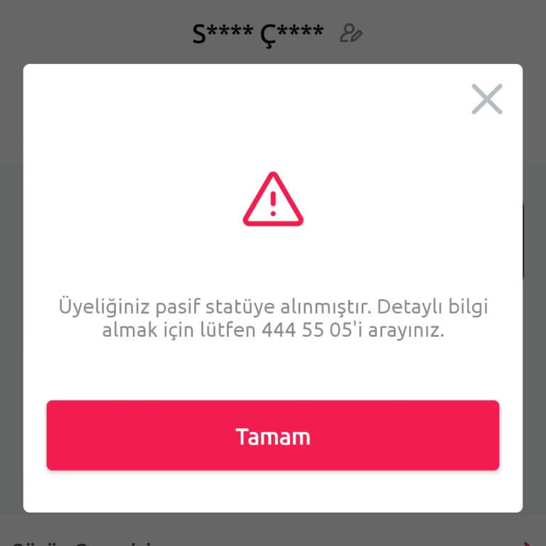 Tiktak Üyeliği Belirsiz Süreyle Donduruldu