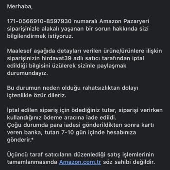 Satıcı İptali: İndirimli Ürün Fiyasko