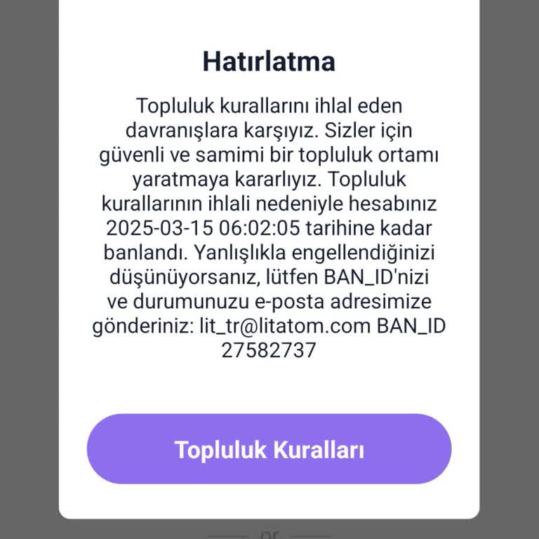Uygulama Sürekli Engelliyor, Çözüm Yok