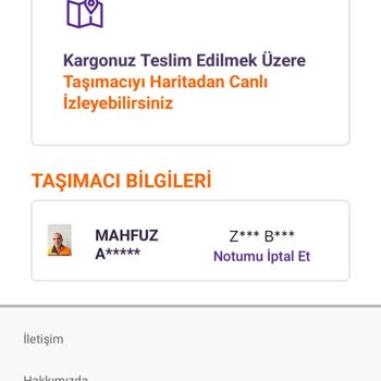 Hepsijet Kuryesi Notları Dikkate Almıyor
